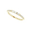 Trio Baguette Pave Band