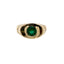 Star Emerald Signet Ring