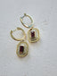 Ruby Gold Earrings