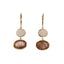 Earthy Allure: Stone Earrings