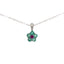 Emerald Flower Necklace