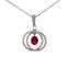 Ruby And Diamond Necklace