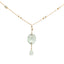 Peridot Drop Necklace