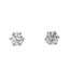 0.72Tw Round Lab Grown Diamonds Studs