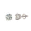 2.57Tw Round Lab Grown Diamonds Studs