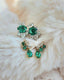 Emerald Diamond Earrings