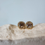 Gold Cushion Diamond Earring