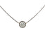 Bezel Diamond Necklace