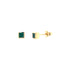 Emerald Stud Earrings