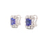 Vintage Tanzanite Earrings