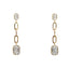 Diamond Chain Earrings