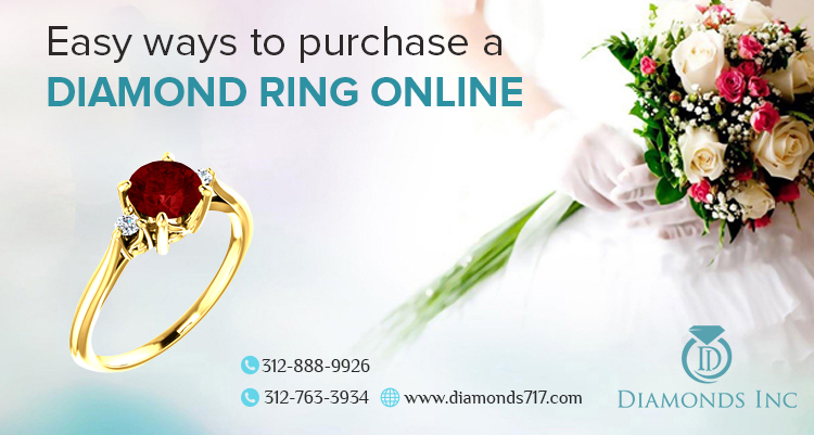 Easy Ways to  Purchase a Diamond Ring Online
